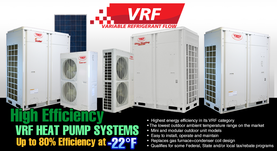 YMGI Variable Refrigerant Flow