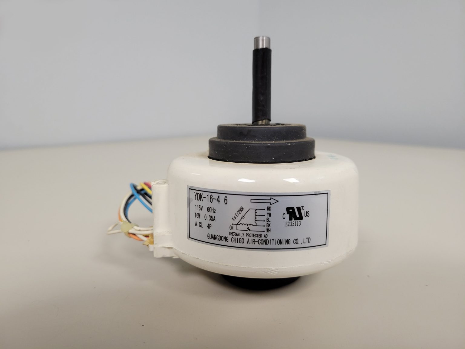 YDK-16-4 6 Fan Motor 115v 60Hz 16W 0.35A | rh newtons